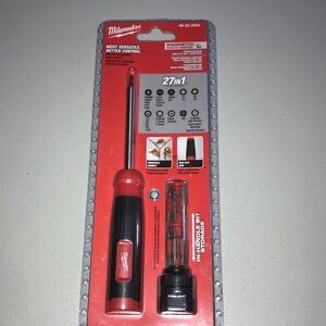 Milwaukee 27-in-1 Screwdriver Set Red and Black brand new in box